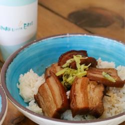 Pork Belly Over Rice @tiffhuangry