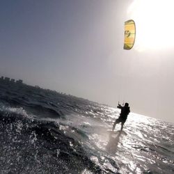 15 Knots Kiteboarding School - Open water classes.