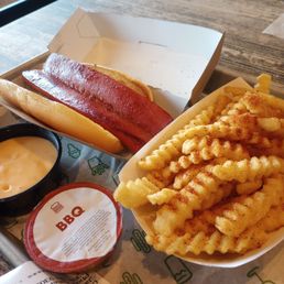 BBQ Cheese Fries & Hot Dog BBQ Cheese Fries & Hot Dog