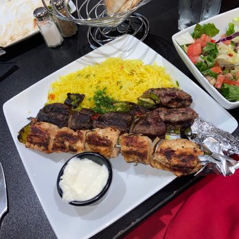 Tamr Mediterranean Grille - Mixed Grill Platter Combo Meal - Mediterranean Near Me - Stow, Ohio Tamr Mediterranean Grille - Mixed Grill Platter Combo Meal - Mediterranean Near Me - Stow, Ohio