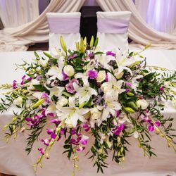 More Than Roses - Sweet Heart Table arrangement