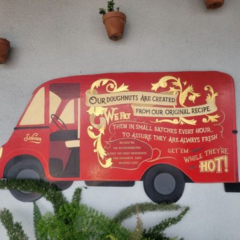 Sidecar Doughnuts & Coffee - Seating Area Decor - Donuts Near Me - Costa Mesa, California