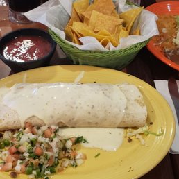 Steak burrito with cheese. Steak burrito with cheese.