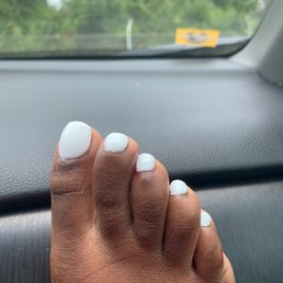 Polish on cuticles Polish on cuticles