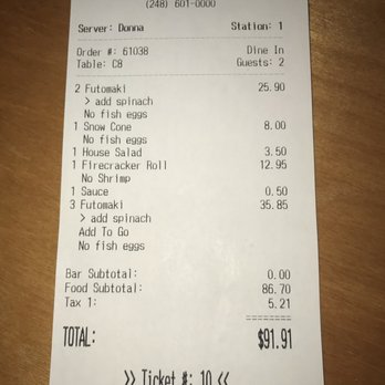 Sushi Kafe - Sushi Bars Near Me - Rochester Hills, Michigan
