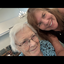 Brookdale at Folsom - Mom and me!