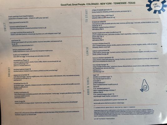 Menu photo 8 Two Hands Denver, CO Menu photo 8 Two Hands Denver, CO