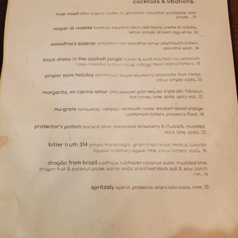 MOSAIC Restaurant - Drinks menu - New American Near Me - Richmond, Virginia MOSAIC Restaurant - Drinks menu - New American Near Me - Richmond, Virginia