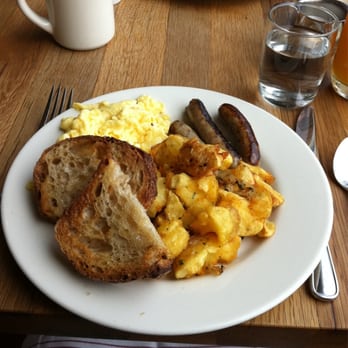 Plow - Two Eggs (with chicken Apple Sausages) - Breakfast & Brunch Near Me - San Francisco, California