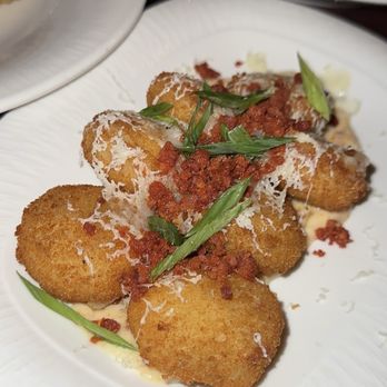 Carthay Circle Restaurant - Spanish Potato Croquettes - New American Near Me - Anaheim, California Carthay Circle Restaurant - Spanish Potato Croquettes - New American Near Me - Anaheim, California