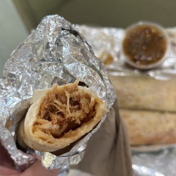 Burritos La Palma - Chicken Tinga Burrito - Mexican Near Me - Los Angeles, California