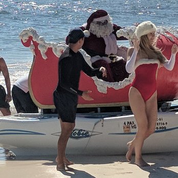Secrets Capri Riviera Cancún - Santa arrives!!! - Hotels Near Me - Playa del Carmen, ROO
