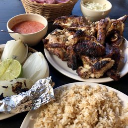 One whole chicken meal