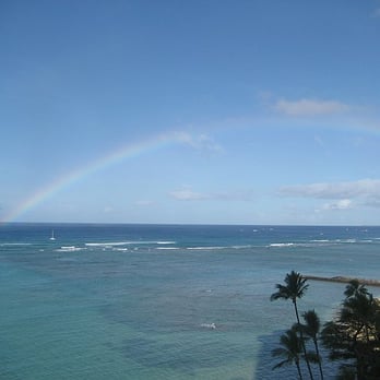 Waikiki Beach - a rainbow...just for me.... - Beaches Near Me Waikiki Beach - a rainbow...just for me.... - Beaches Near Me