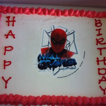 Dairy Queen - Spider-Man Blizzard Cake - Burgers Near Me - Tustin, California