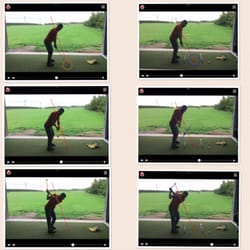 The Swing Studio - Swing Analysis Session. Before & After Pictures.