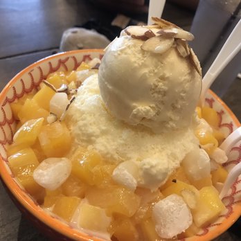 T-Town Cafe - mango snowflake (korean bingsoo) about 12$ - Desserts Near Me - Tacoma, Washington T-Town Cafe - mango snowflake (korean bingsoo) about 12$ - Desserts Near Me - Tacoma, Washington