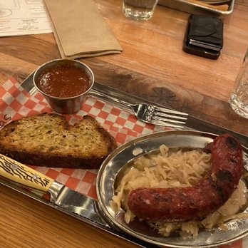 Wvrst - kaas (cheesy kielbasa) currywurst - German Near Me - Toronto, Ontario Wvrst - kaas (cheesy kielbasa) currywurst - German Near Me - Toronto, Ontario
