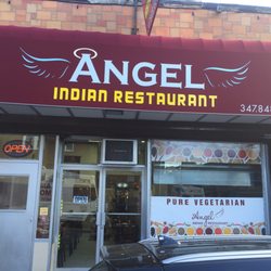 Angel Indian Restaurant  - The front of this restaurant .