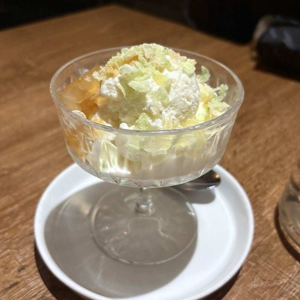 Smoked Young Coconut Ice Cream Smoked Young Coconut Ice Cream