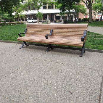 Rittenhouse Square - Good or bad? Personally, I don't like it compared to the old straight back natural woods but.... What would William Penn say? - Landmarks & Historical Buildings Near Me - Philadelphia, Pennsylvania