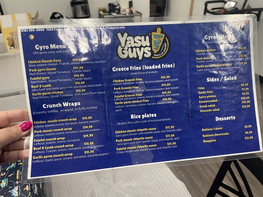 Menu photo 6 Yasu Guys Van nuys , CA