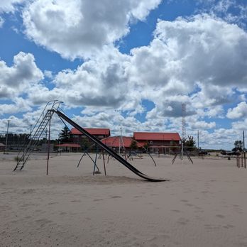 5th Avenue Beach - Slide - Beaches Near Me - Manistee, Michigan