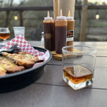 Pig In A Poke - a plate of food and drinks - Barbeque Near Me - Pikeville, Kentucky Pig In A Poke - a plate of food and drinks - Barbeque Near Me - Pikeville, Kentucky