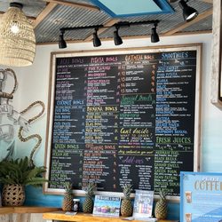 Playa Bowls - Menu