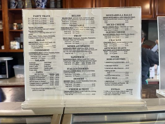 Menu photo 6 Luccas Italian Delicatessen Castro Valley, CA
