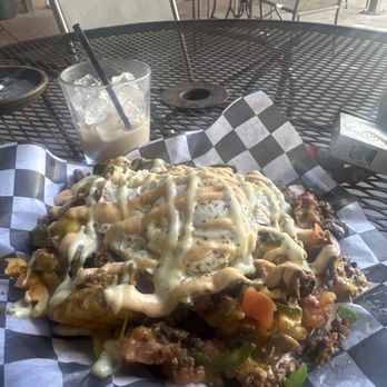 Alcove Social - Loaded fries so good - Burgers Near Me - Alpine, Texas Alcove Social - Loaded fries so good - Burgers Near Me - Alpine, Texas