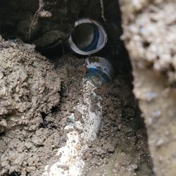 Blackwater Services - Pump line broke due to settling