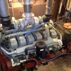 Ashton Marine - Repowering a push boats engines