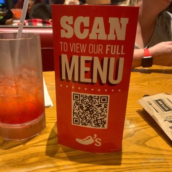 Chili's - Scan for the menu I hope it works. - Bars Near Me - Sebring, Florida