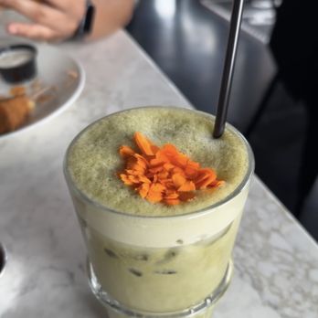 H Cafe - Vanilla Almond Milk Matcha Latte - Breakfast & Brunch Near Me - Los Angeles, California H Cafe - Vanilla Almond Milk Matcha Latte - Breakfast & Brunch Near Me - Los Angeles, California