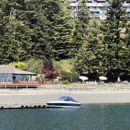 Blackfish Cafe from the water