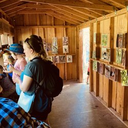 Ashland Nature Center -- bird blind