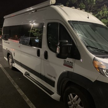 RV Sprinter Rental - Crackle barrel parking lot - RV Rental Near Me - Walnut, California