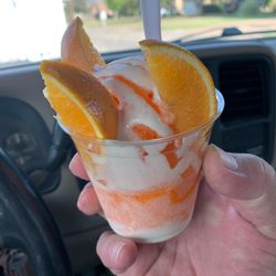 Dad's Ice Cream - The orange special!