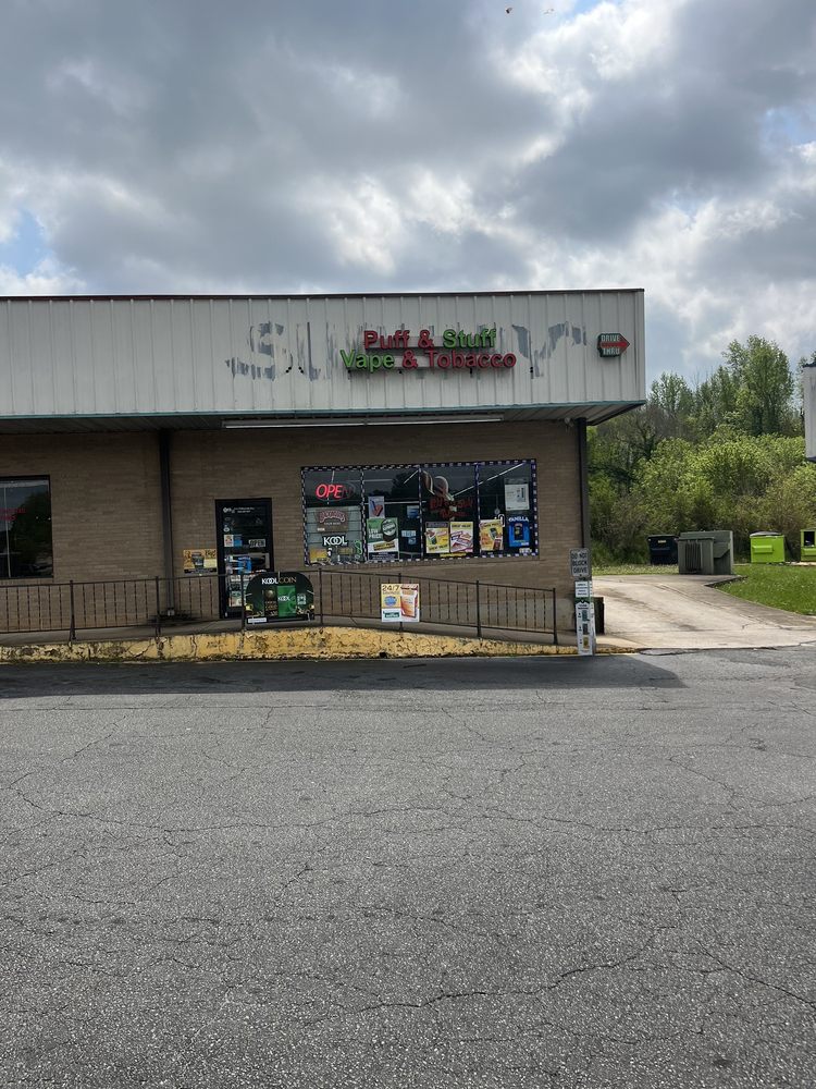 PUFF AND STUFF TOBACCO Updated September 2024 114 Wilkinsville Hwy, Gaffney, South Carolina