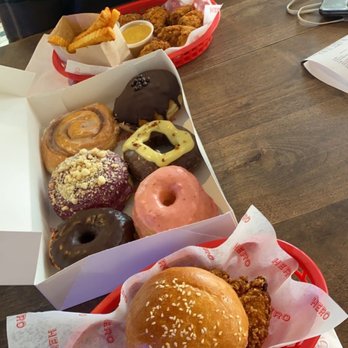 Hero - Super crunch and half dozen - Donuts Near Me - Birmingham, Alabama