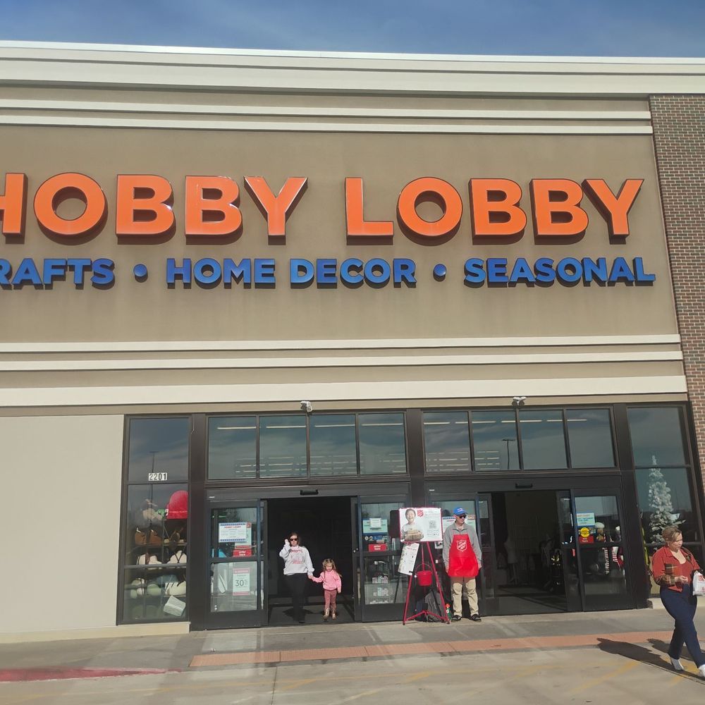 Hobby Lobby - Marquis sign - Arts & Crafts Near Me - Oklahoma City, Oklahoma