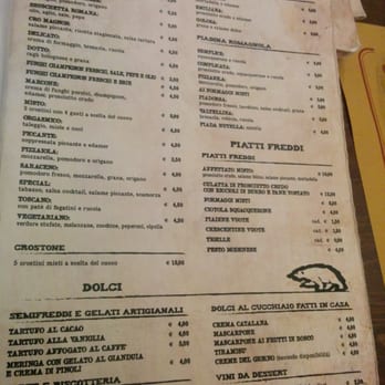 Osteria dell'Orsa - Menu of food - Bistros Near Me - Bologna, BO