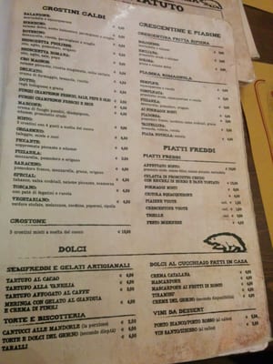Menu photo 8 Osteria dell'Orsa Bologna, BO