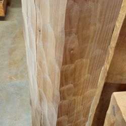 Th' Lumber Yard - Hewn mantel