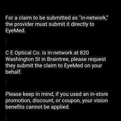 C.E. Optical