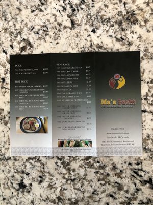 Menu photo 2 Ma's Sushi Warman, SK