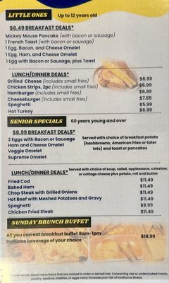 Menu photo 4 Two Rivers Family Restaurant Two Rivers, WI Menu photo 4 Two Rivers Family Restaurant Two Rivers, WI