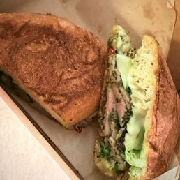 Special: steak on ciabatta roll Special: steak on ciabatta roll