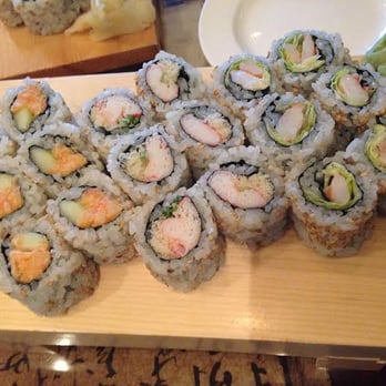 Longevousjoy - Boston roll, Lobster salad roll and crab salad crunch roll - Japanese Near Me - Brooklyn, New York Longevousjoy - Boston roll, Lobster salad roll and crab salad crunch roll - Japanese Near Me - Brooklyn, New York